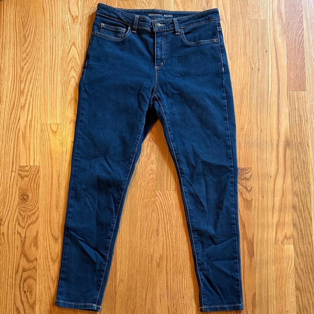 MICHAEL KORS Izzy skinny ankle jeans sz 8